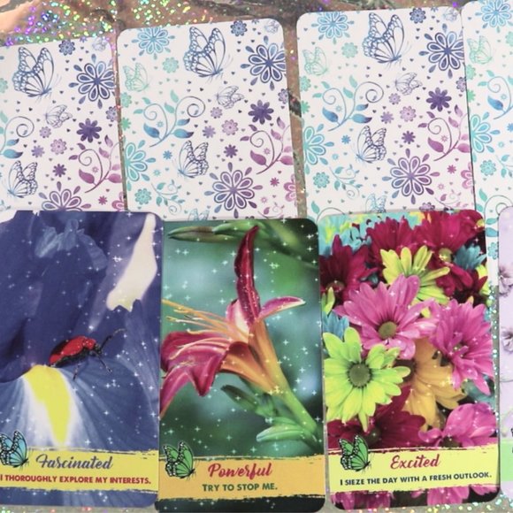 Feelings in Bloom Oracle Deck | Love Messages | Soulmates | 53 Cards | NEW - Picture 11 of 11